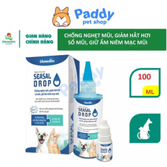 Thuốc Ngăn Nghẹt Mũi Seasal Drop 100ml - Paddy Pet Shop