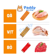 Xúc Xích Cho Chó Mèo Bioline Nhiều Vị (Túi 30 Cây) - Paddy Pet Shop