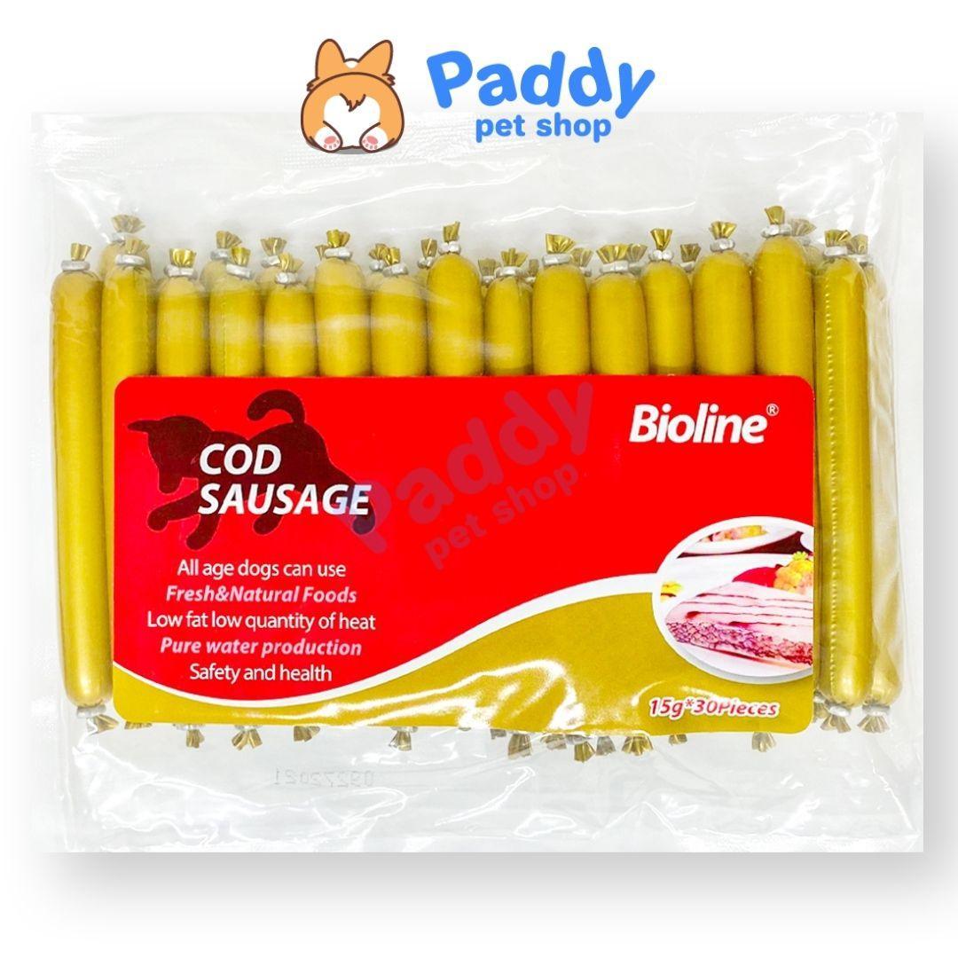 Xúc Xích Cho Chó Mèo Bioline Nhiều Vị (Túi 30 Cây) - Paddy Pet Shop