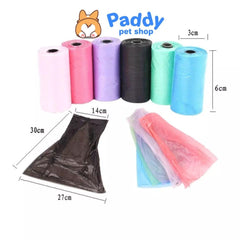 Túi Nilon Hốt Phân Cho Chó Mèo - Paddy Pet Shop