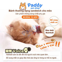 Snack Mèo Viên Cá Ngừ Tiêu Búi Lông CattyMan 30g - Paddy Pet Shop