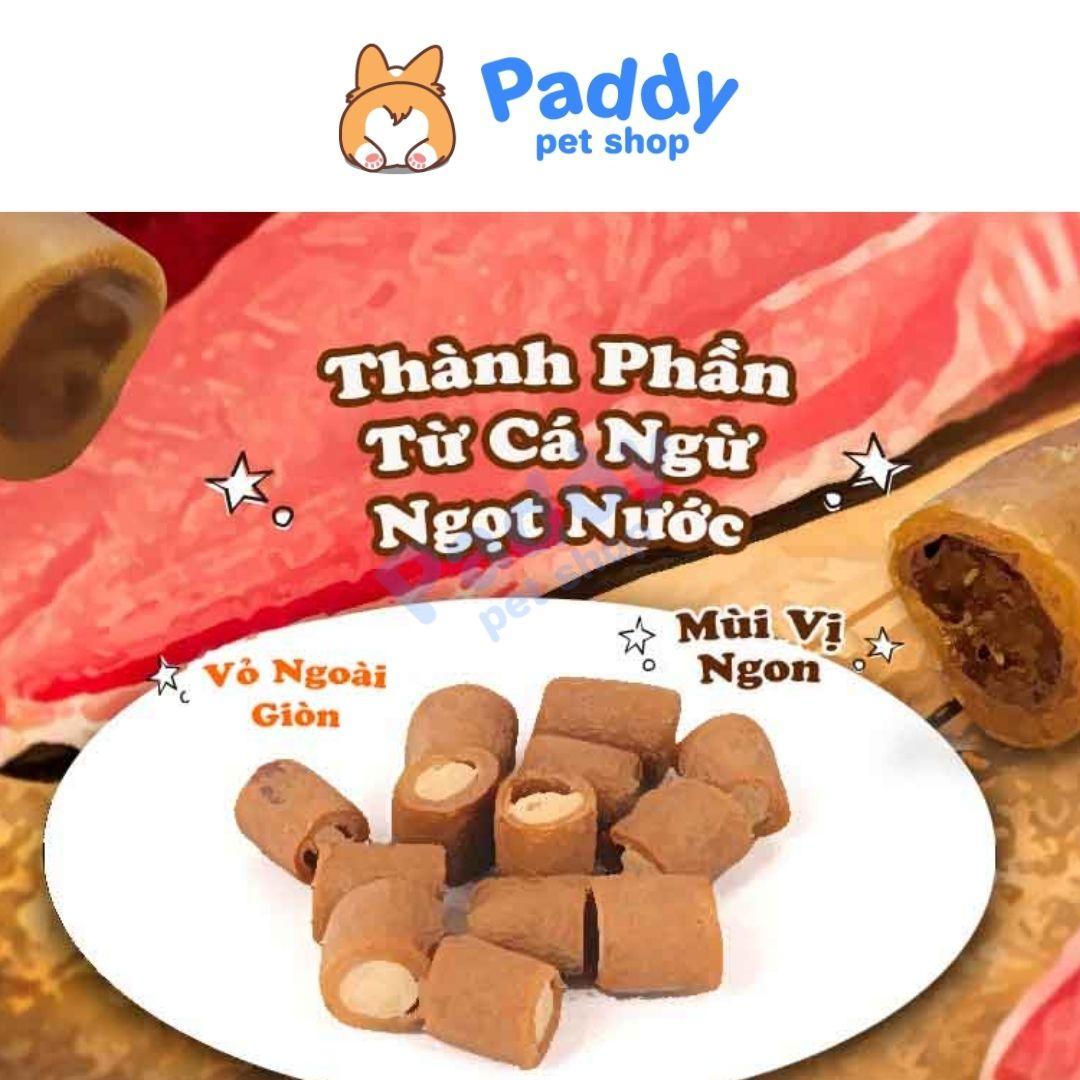 Snack Mèo Viên Cá Ngừ Tiêu Búi Lông CattyMan 30g - Paddy Pet Shop