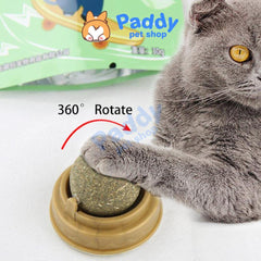 Viên Cỏ Mèo Xoay Gắn Tường Rotating Catnip - Paddy Pet Shop