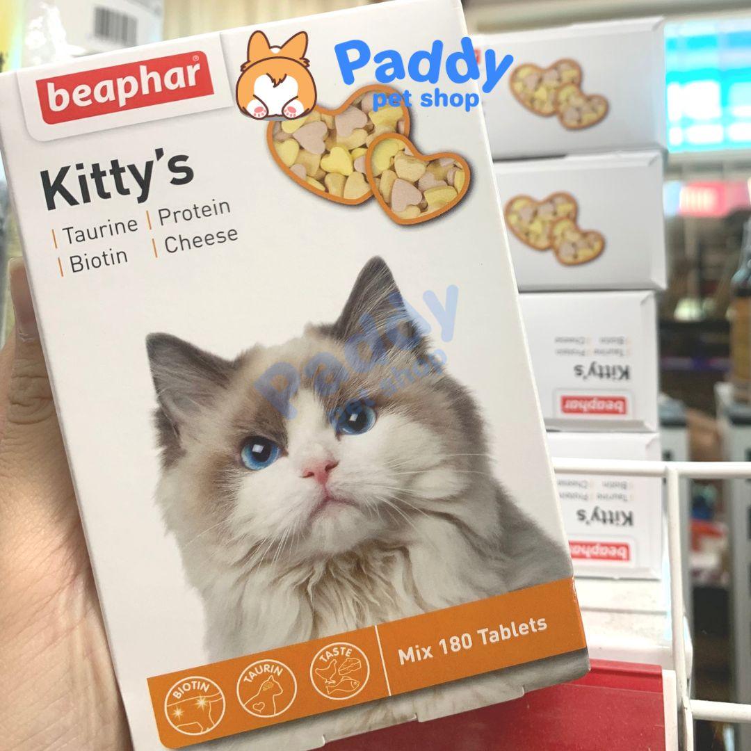 Vitamin Phô Mai Beaphar Kitty Tăng Cân, Dưỡng Lông Mèo 180g - Paddy Pet Shop