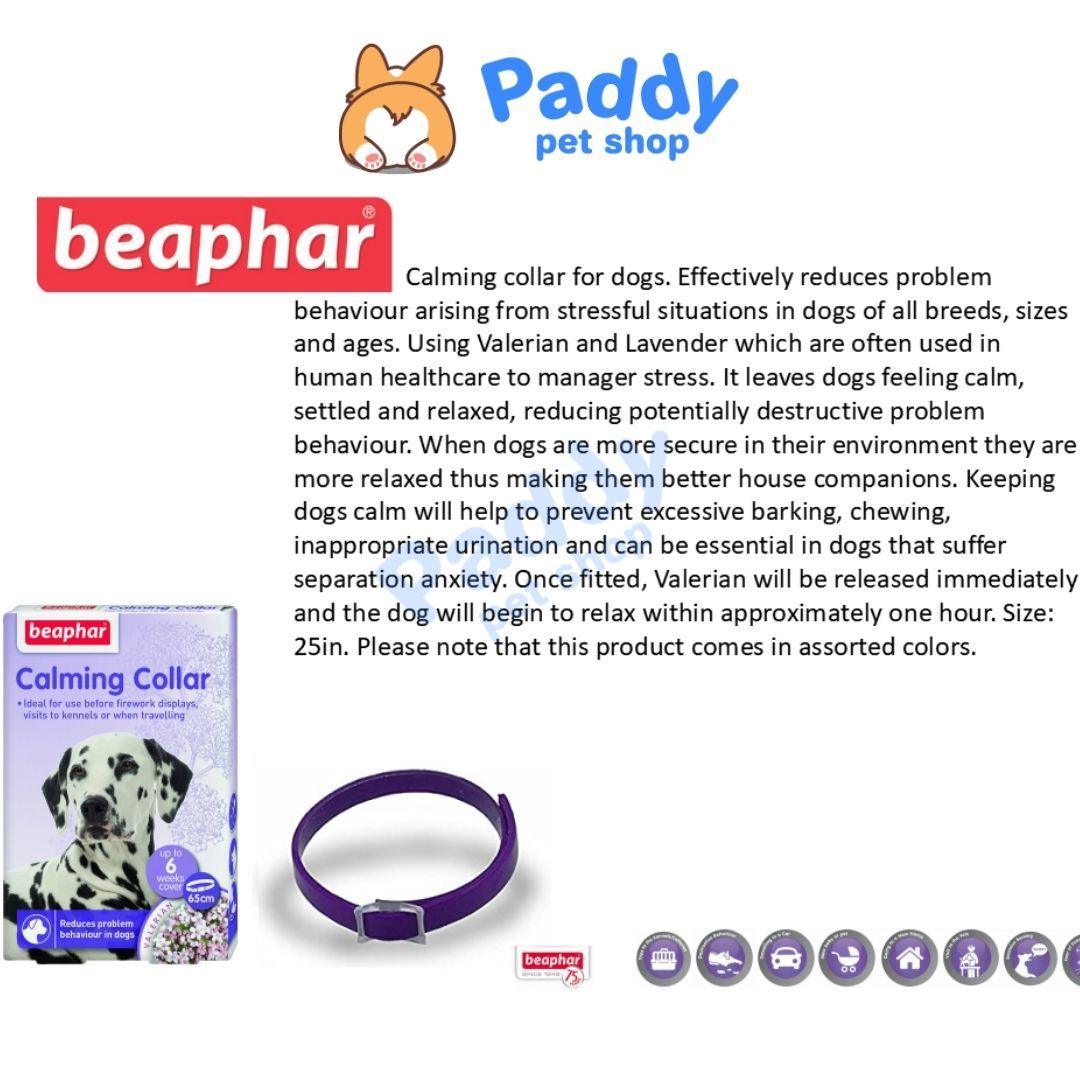 Vòng Cổ Giảm Stress Cho CHÓ Thư Giãn Beaphar Calming - Paddy Pet Shop