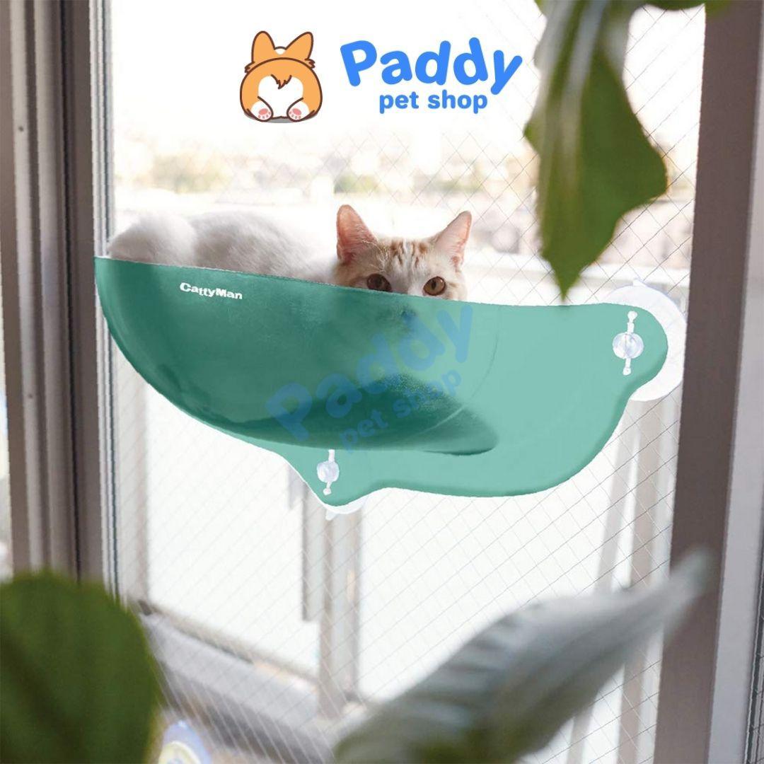 Võng Treo Kiếng CattyMan Cho Mèo <10kg - Paddy Pet Shop