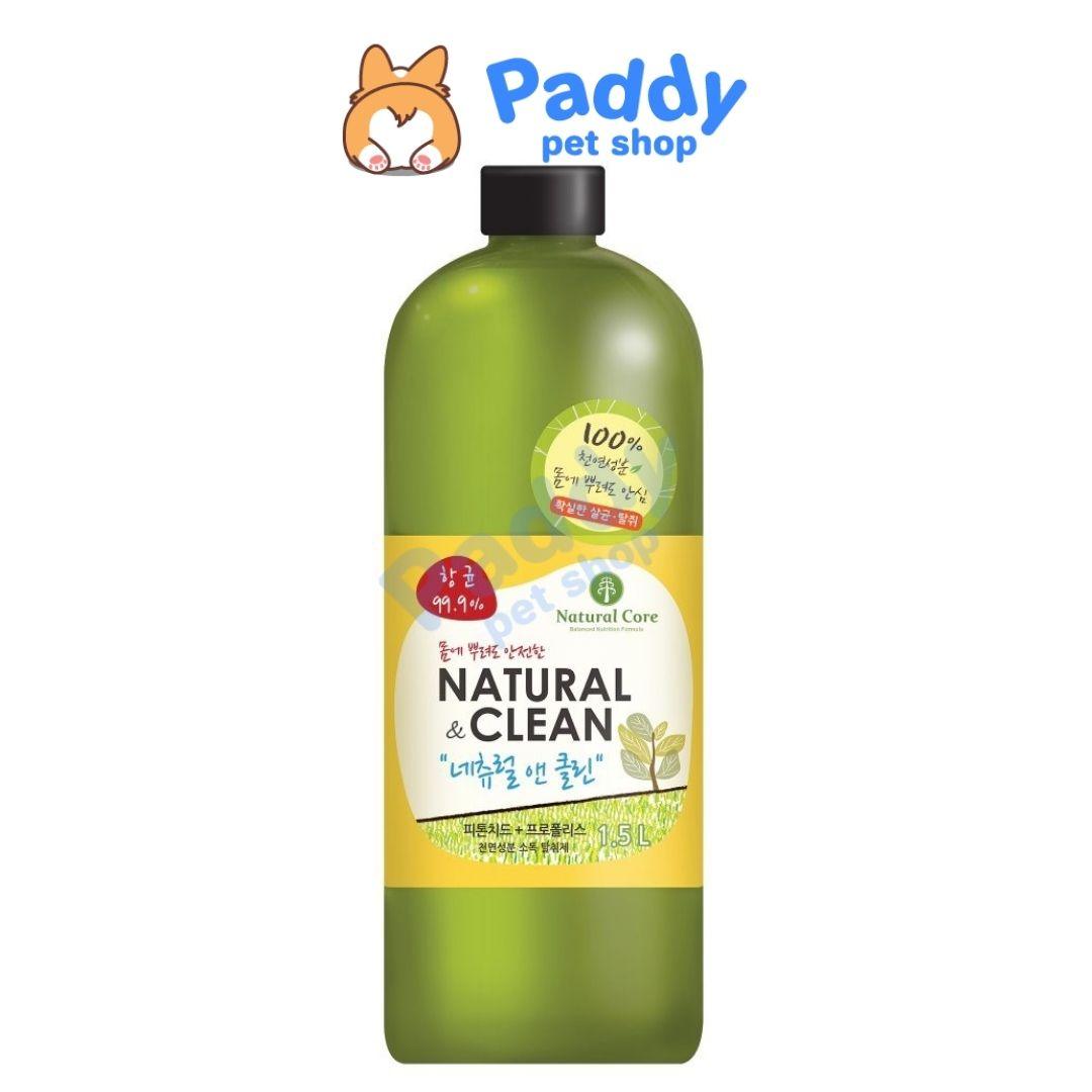 Xịt Khử Mùi Chó Mèo Diệt Khuẩn Natural Core Clean Chiết Xuất Thiên Nhiên - Paddy Pet Shop