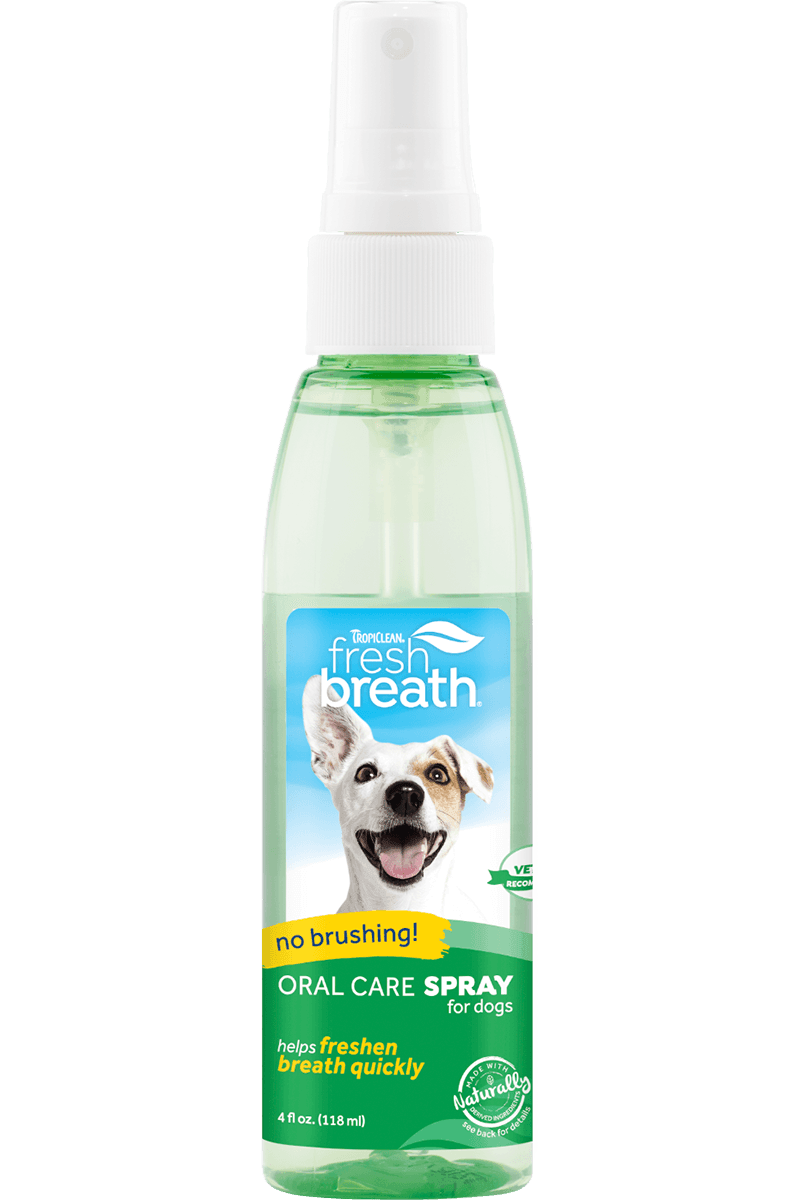 Xịt Thơm Miệng Cho Chó Tropiclean Oral Care 118ml (Mỹ) - Paddy Pet Shop