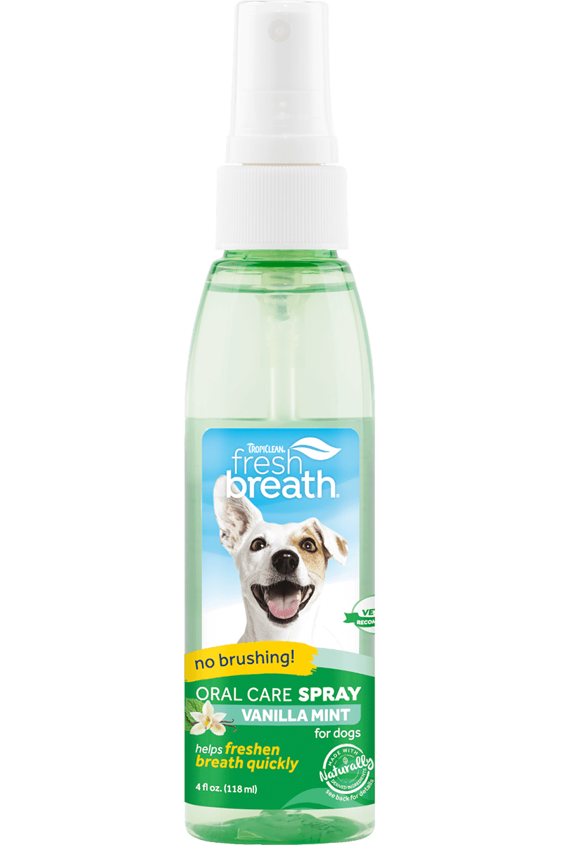 Xịt Thơm Miệng Cho Chó Tropiclean Oral Care 118ml (Mỹ) - Paddy Pet Shop