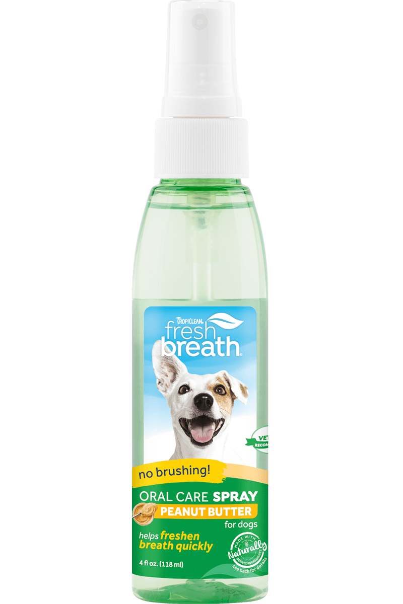 Xịt Thơm Miệng Cho Chó Tropiclean Oral Care 118ml (Mỹ) - Paddy Pet Shop