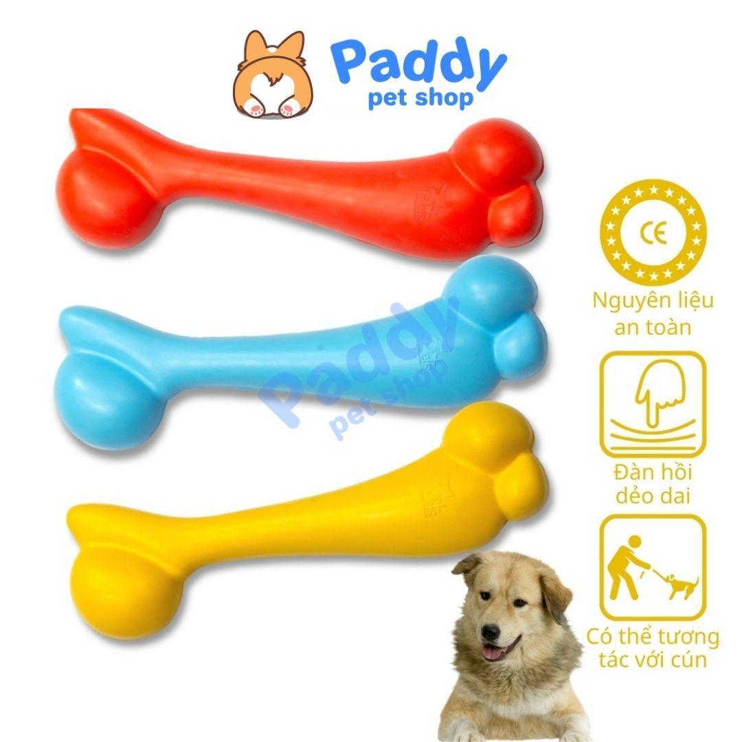 Đồ Chơi Cho Chó Xương Cao Su TPet Siêu Dai Nhai Gặm Sạch Răng - Paddy Pet Shop