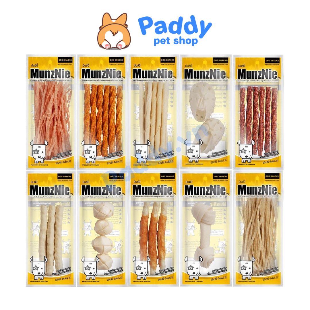 Xương Da Bò MunzNie Snack Chó (Thái Lan) - Paddy Pet Shop