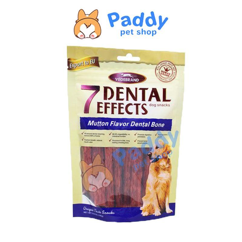 Xương Gặm 7 Dental Effects - Sạch Răng Thơm Miệng Cho Chó Đủ Vị - Paddy Pet Shop