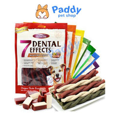 Xương Gặm 7 Dental Effects - Sạch Răng Thơm Miệng Cho Chó Đủ Vị - Paddy Pet Shop