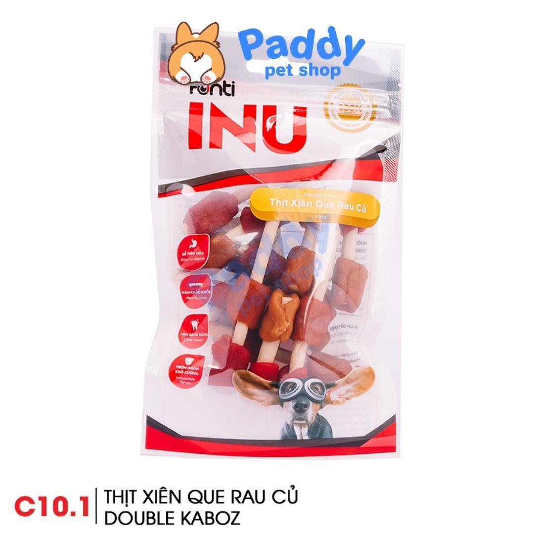 Bánh Thưởng Cho Chó Xương Gặm Fonti Inu - Thịt Xiên Que Rau Củ - Paddy Pet Shop